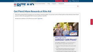 Plenti points - Rite Aid