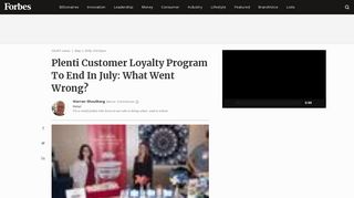 Plenti Customer Loyalty Program To End In July: What Went Wrong?