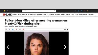 Police: Man killed after meeting woman on PlentyOfFish dating site ...