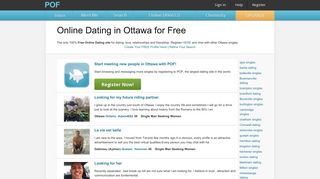 meet Ottawa women - POF.com