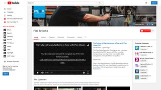 Plex Systems - YouTube