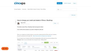 How to change your credit card details in Plimus / BlueSnap ...