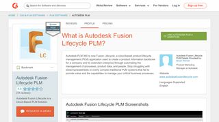 Autodesk Fusion Lifecycle PLM | G2 Crowd
