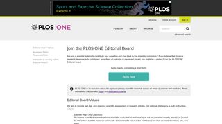 PLOS ONE: accelerating the publication of peer-reviewed science