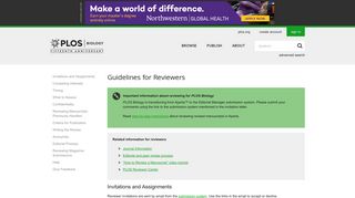 Guidelines for Reviewers - PLOS