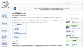 PLOS Pathogens - Wikipedia