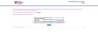 NTU Online Acceptance Form - Content Serving / Reverse Proxy