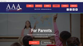 Parents - AAA Scholarship Foundation
