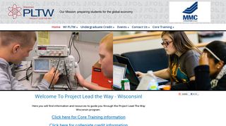 Project Lead the Way - Wisconsin: Home