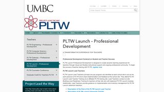 PLTW Launch – Professional Development - Project Lead the Way ...