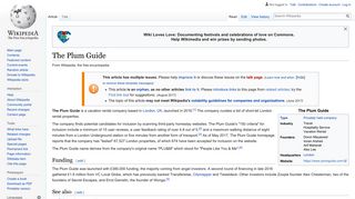 The Plum Guide - Wikipedia
