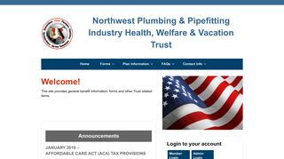 Northwest Plumbing & Pipefitting Industry Health, Welfare ...