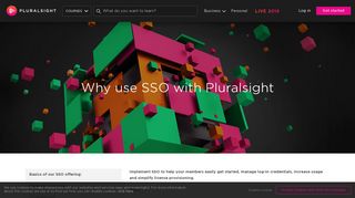 Why use SSO with Pluralsight | Pluralsight