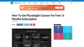 How To Get Pluralsight Courses For Free - The Biggest Collection Of ...