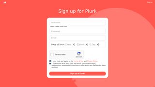 Sign up for Plurk - Plurk