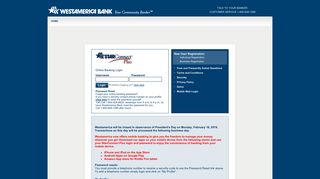 Star Connect Plus - Westamerica Bancorporation