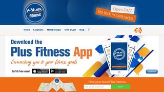 Plus Fitness - Your local 24/7 Gym Across Australia