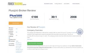 Plus500 Forex Broker Review: Sign Up Bonus, Spreads & Demo ...