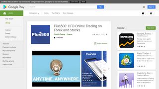 Plus500: CFD Online Trading on Forex and Stocks - Apps on Google ...