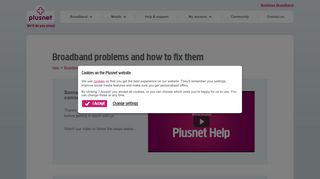 Broadband problems and how to fix them | Help & Support - Plusnet