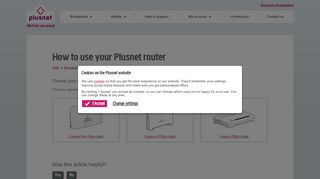 How to use your Plusnet router | Help & Support - Plusnet