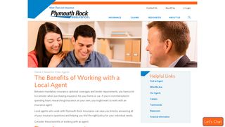 Benefits of Working With a Local Insurance Agent | Plymouth Rock