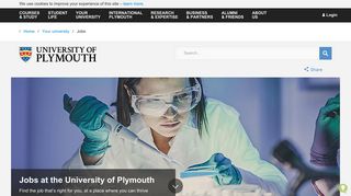 Jobs at the University of Plymouth - University of Plymouth