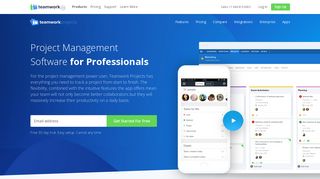 Teamwork Projects | Project Management Software for Professionals