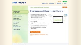 Paytrust bill pay. Complete solution for online bill pay - Quicken