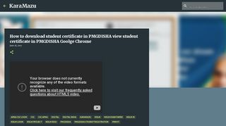 How to download student certificate in PMGDISHA view ... - KaraMazu