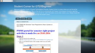 Student Corner for GTU Engineer.: GTU PMMS 8th Semester Team ...