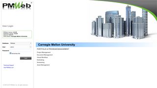 PMWeb - Carnegie Mellon University