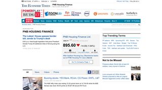 PNB Housing Finance - The Economic Times