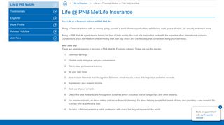 Life as a Financial Advisor at PNB MetLife India