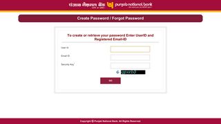 Forgot Password - PNB Depository Services