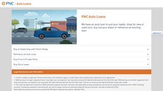 Auto Loan - pnc
