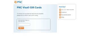 Gift Card Router | PNC