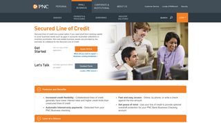Secured Line of Credit | PNC