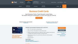 Business Credit Cards | PNC
