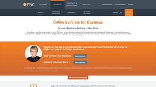 Online Services for Business | PNC