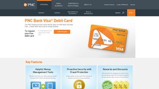 PNC Bank Visa Debit Card | PNC