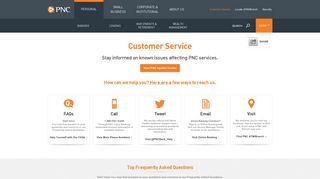 Customer Service | PNC