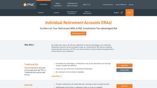 Individual Retirement Accounts IRA | PNC