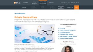 Private Pension Plans | PNC
