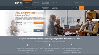 PNC SmartAccess Prepaid Visa Card | PNC