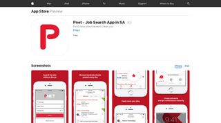 Pnet - Job Search App in SA on the App Store - iTunes - Apple