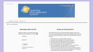 PNU Learning Management System: Login to the site