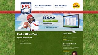 Pocket Office Pool - Easy to use office football pool software. Play local ...