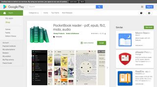 PocketBook reader - pdf, epub, fb2, mobi, audio - Apps on Google Play