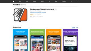 Pocketmags Digital Newsstand on the App Store - iTunes - Apple